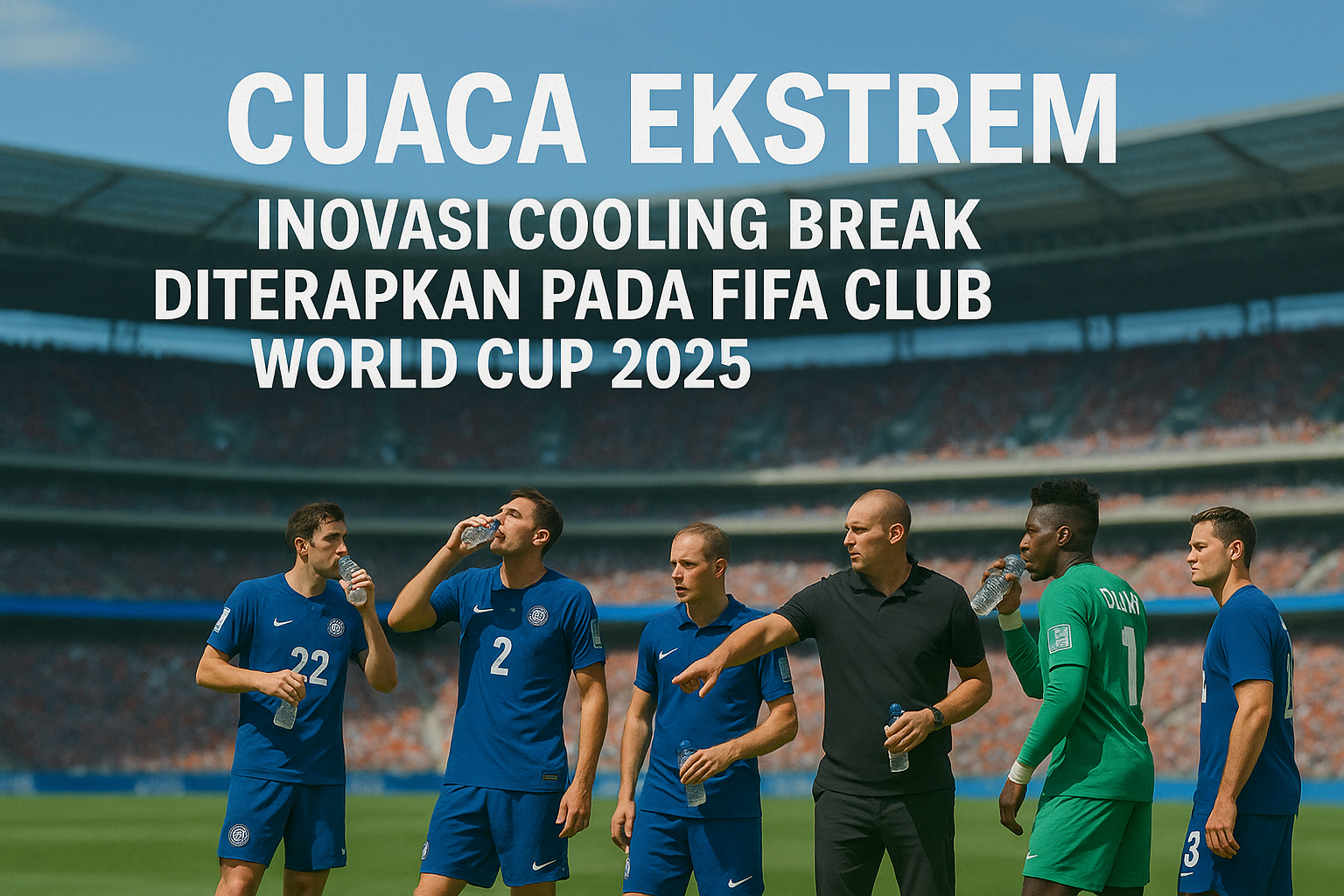 Pentingnya Cooling Break 3 Kali Seperti Wajib dalam Pertandingan Sepak Bola