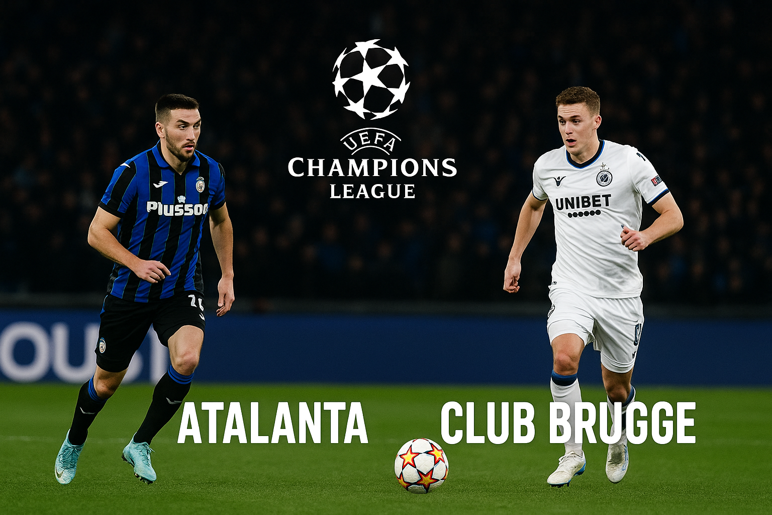 Jalalive Sajikan Jadwal Atalanta vs Club Brugge Liga Champions UEFA Malam Ini 23.45 WIB – Pertarungan Seru Tim Eropa