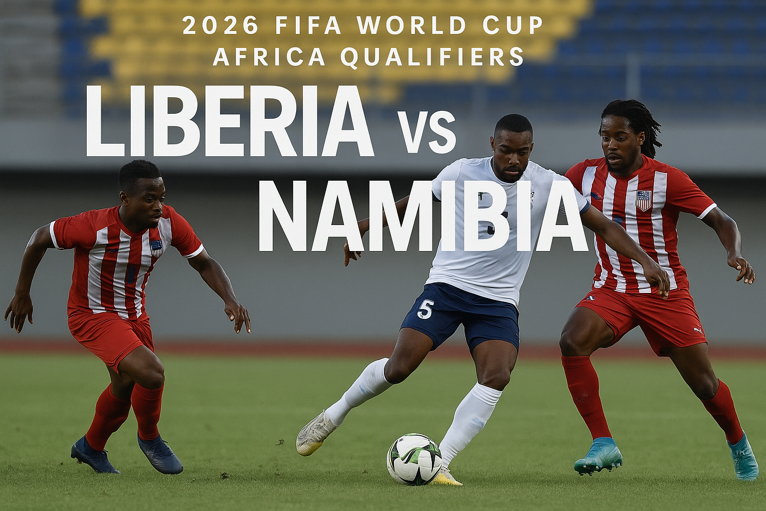 Jadwal dan Link Streaming Liberia vs Namibia Kualifikasi Piala Dunia Zona Afrika Malam Ini Pukul 23.00 WIB di Jalalive – Saksikan Pertandingan Seru Secara Live!